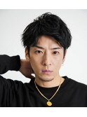 ツーブロックアップバングスタイル