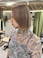ゼストララ(ZEST Lara)&nbsp;グレージュ×ボブ【吉祥寺】斎藤百花