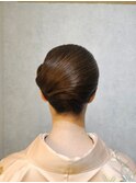 特別な日に 着付け・和装ヘアセット お団子/シニヨン#2