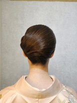 ウィスプ 赤羽店(wisp)&nbsp;特別な日に 着付け・和装ヘアセット お団子/シニヨン#2