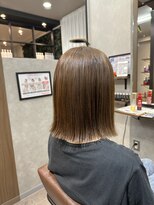 ザラブズラフズヘアー 守恒店(the loves laughs hair) 切りっぱなしボブ