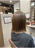 切りっぱなしボブ*