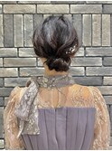 TOKIO シンプルシニヨン ヘアセット