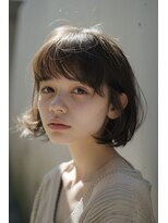 ラナ 新宿(lana)&nbsp;ミニボブ/フルバング/パーマ/【lana hair 新宿】
