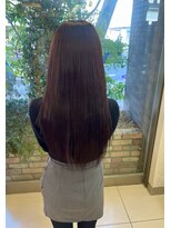 ルシア(LUCIA) ブリーチ無しカラー/韓国風暗髪/髪質改善