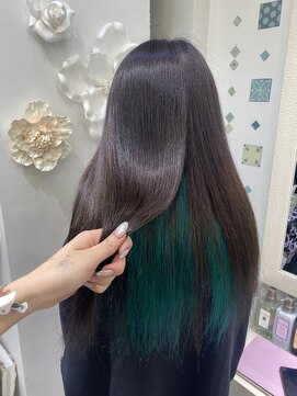 レシェル 松阪(RECIEL) #インナーカラー