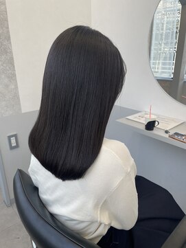 トッカ 茨木(tocca) うるつや美髪矯正×ロンググラデーション