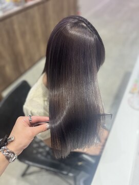 アヴァンス セブンパーク天美 松原店(AVANCE.) ラベンダーグレージュ×髪質改善トリートメント