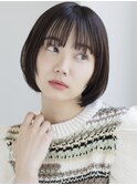 【宮田茉悠】ボブ ミニボブ 顔周りレイヤー 髪質改善 酸熱
