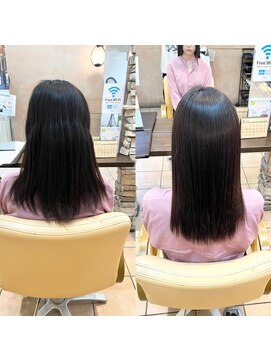 ティエル(Tiele) ブリーチ矯正 ブリーチ3回