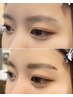 ［Ladies］ナチュラルブロウリフト＋眉カット＋間引き＋メイク仕上げ