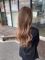 アヴァンス 北花田店(AVANCE)&nbsp;【シアーハイライトベージュ】×艶カラーブラウン