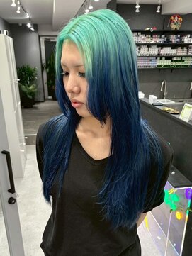 いろあそび 町田 ペールグリーン×ブルー