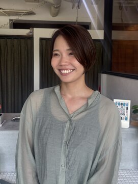 イロプラスソイ(iro + soi) ◎ショートヘア×アッシュブラウン◎