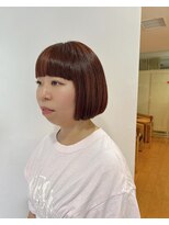 ル サロン LE SALON レッドオレンジカラー
