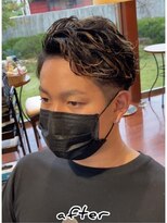 ヴェルデ(VERDE)&nbsp;アップバング　ニュアンスパーマ