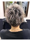 スパイキーショート×デザインカラー