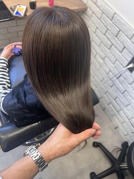 モク(mok) 色持ち抜群大人気秋カラー!マロンブラウン