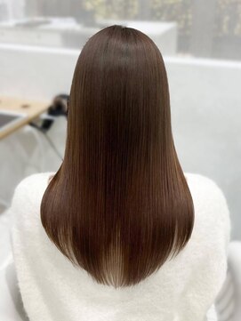 ノエシキカ(noe sikika) ミディアムヘア/暗めカラー/グランマッシュ/栄n2