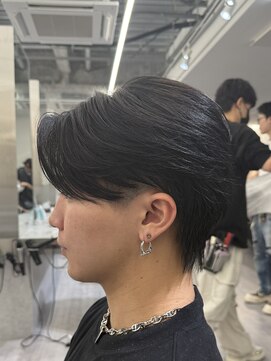 ビカムメンズヘアー 栄店(become men's hair) 名古屋曲がる縮毛矯正/センターパート