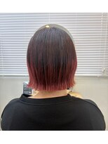 テーラヘアープラス 木更津2号店(TELA HAIR+)&nbsp;ボブ×グラデーションカラー