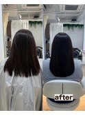 縮毛矯正まではしたくない方へ｜髪質改善トリートメント＋カット