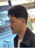 海外風ショート/テーパーフェード