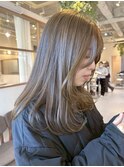 【東大阪布施】透明感たっぷりアッシュグレージュ