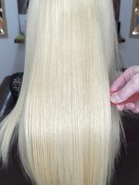 ブレイズヘアー(BLAZEhair)&nbsp;【ツヤハイトーン】ホワイトブロンド×ブリーチ３回