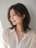 【岡野指名限定】似合わせカット+透明感カラー+トリートメント　￥12320
