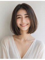 ピーチ バイ ニューヨークニューヨーク(a Peach by NYNY) 大人可愛い大人美人ふんわりカール小顔カットショコラアッシュ