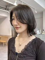 サンド 銀座(sand)&nbsp;大人っぽグレージュのレイヤーボブ