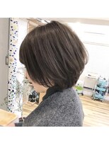 レンク(LENC)&nbsp;Coast.大人ショートボブ×ベージュカラー×大人かわいい