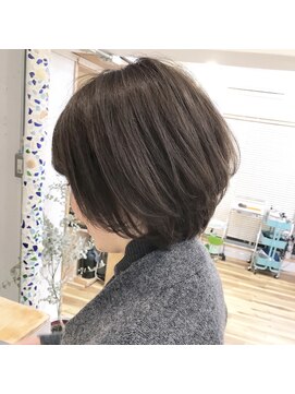 レンク(LENC) Coast.大人ショートボブ×ベージュカラー×大人かわいい