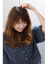ヘアアンドライフ エジェリデイズ(hair&life egerie days)&nbsp;大人かわいいくせ毛風ベージュカラー【oggiotto 】