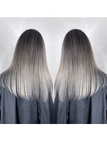 ジゼル(gisele)&nbsp;特殊なブリーチコントロールと陰影学でつくるバレイヤージュ