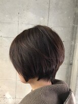 オッソ(OSSO)&nbsp;ミルクティーベージュカラー_外ハネボブネオウルフ