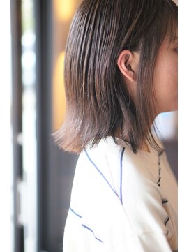 ジョルノ(giorno) 【ジョルノ】外はねミディ・ハイライトプラス