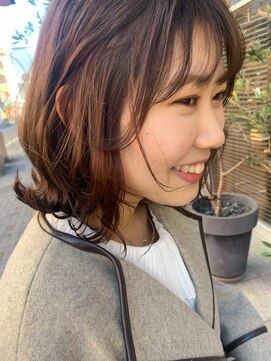 ノイ(neu) テラコッタベージュ【静岡/デザインカラー/髪質改善】