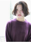 M.SLASH馬車道/ダークアッシュ/ルーズヘア/小顔/切りっぱなしz2