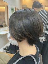 ベリテツー 京成大久保(verite2)&nbsp;30代40代50代/前下がりショートボブ丸みショート/アースカラー