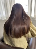 20代30代40代髪質改善カラーアッシュベージュ艶感ストレート