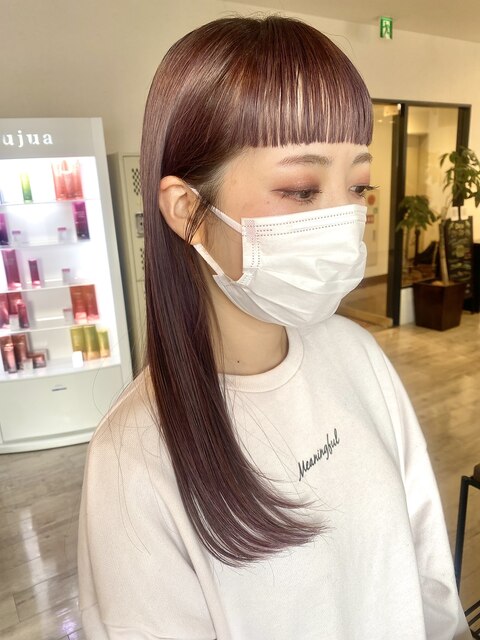 Hona hair ☆ 艶々ストレート×オン眉