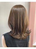 似合わせカット/アースカラー/くびれヘア/地毛風カラー学芸大学