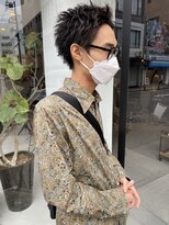 ヘアー アイス ルーチェ(HAIR ICI LUCE)&nbsp;メンズザクザクショートスタイル/大矢