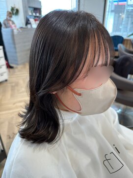 フィッティ 横須賀中央店(fiti) 韓国風くびれミディアム　【顔まわりカット　レイヤーカット　】