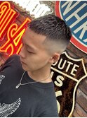 クロップ　フェードカット　スキンフェード