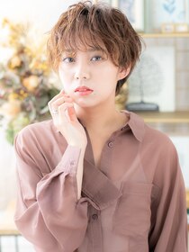 カバーヘアアンドスパ ブリス 浦和(COVER HAIR&SPA bliss) くせ毛風ゆるふわマッシュフレンチカジュアルa浦和20代30代40代