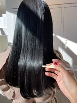 ジーナ 船橋(Zina)&nbsp;髪質改善＊ロングレイヤーグレーベージュ＊美髪【Zina船橋】