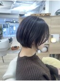 縮毛矯正しても丸みのあるショートヘア　【ROPE横須賀中央】